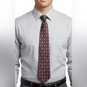 3/25$ (Mix&Match) Golf NeckTie, Burgundy